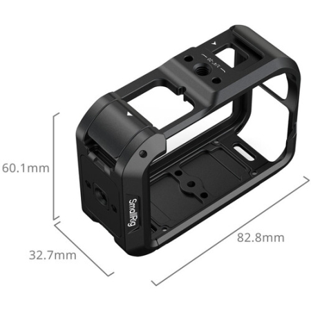 SmallRig 6374 - klatka z zestawem filtrów do DJI Osmo Action 6 - wymiary